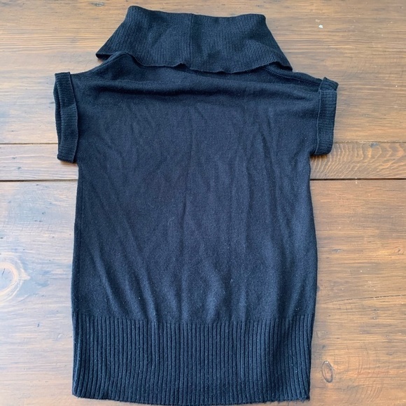 Black Turtleneck Sweater - Picture 3 of 5